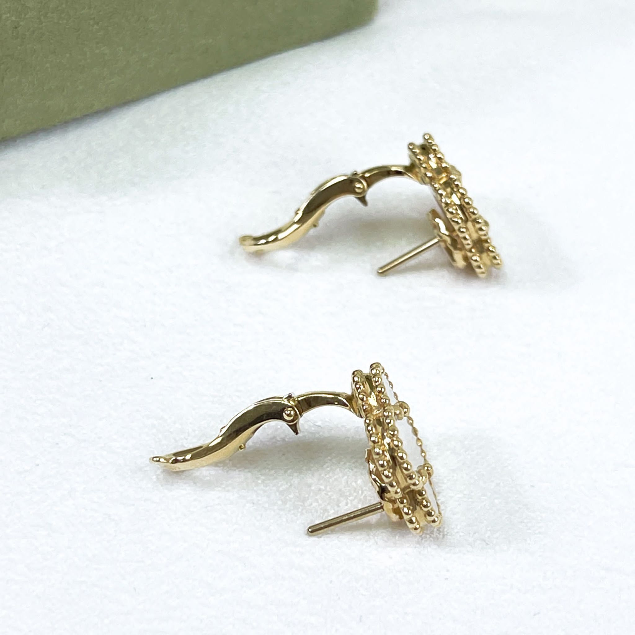 Van Cleef and Arpels Vintage Alhambra Earrings VCA