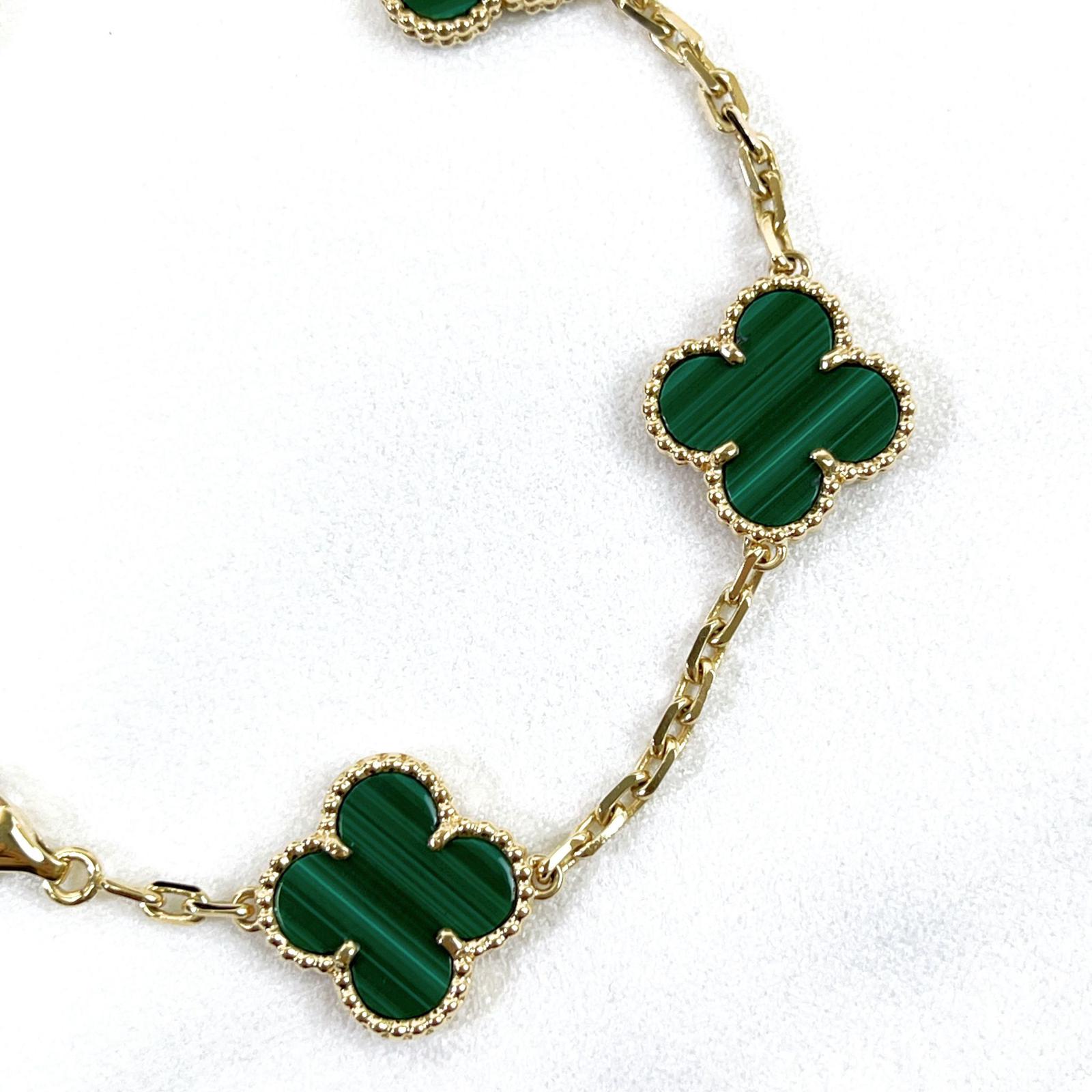 Van Cleef and Arpels Vintage Alhambra 5Motifs Bracelet - Vca