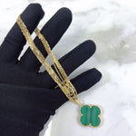 Load image into Gallery viewer, Van Cleef and Arpels Vintage Alhambra 1 Motif Necklace - Vca
