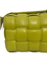 将图片加载到图库查看器，Bottega Veneta Padded Cassette Bag, Kiwi Supple Lambskin, Gold-tone Hardware
