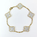 Charger l&#39;image dans la galerie, Van Cleef and Arpels Vintage Alhambra 5 Motifs Bracelet - Vca
