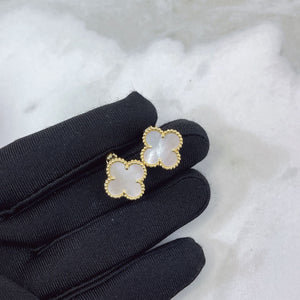 Van Cleef and Arpels Vintage Alhambra Earrings VCA