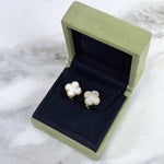 Load image into Gallery viewer, Van Cleef and Arpels Vintage Alhambra Earrings VCA
