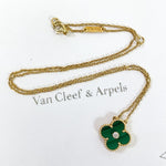 Charger l&#39;image dans la galerie, Van Cleef and Arpels Vintage Alhambra 1 Motif Holiday Pendant and Necklace - Vca
