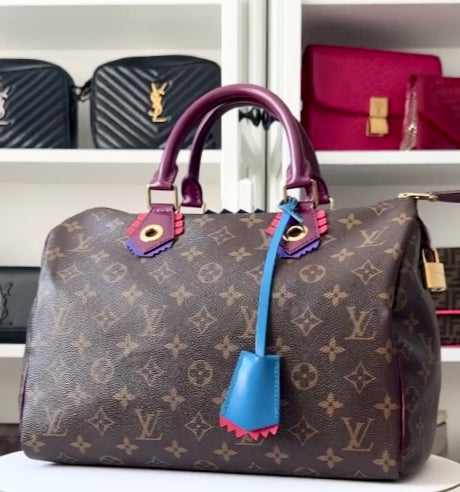 Louis Vuitton LV Speedy 30 Monogram Totem Collection