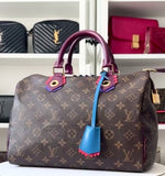 Charger et lire la vidéo dans la visionneuse de la Galerie, Louis Vuitton LV Speedy 30 Monogram Totem Collection
