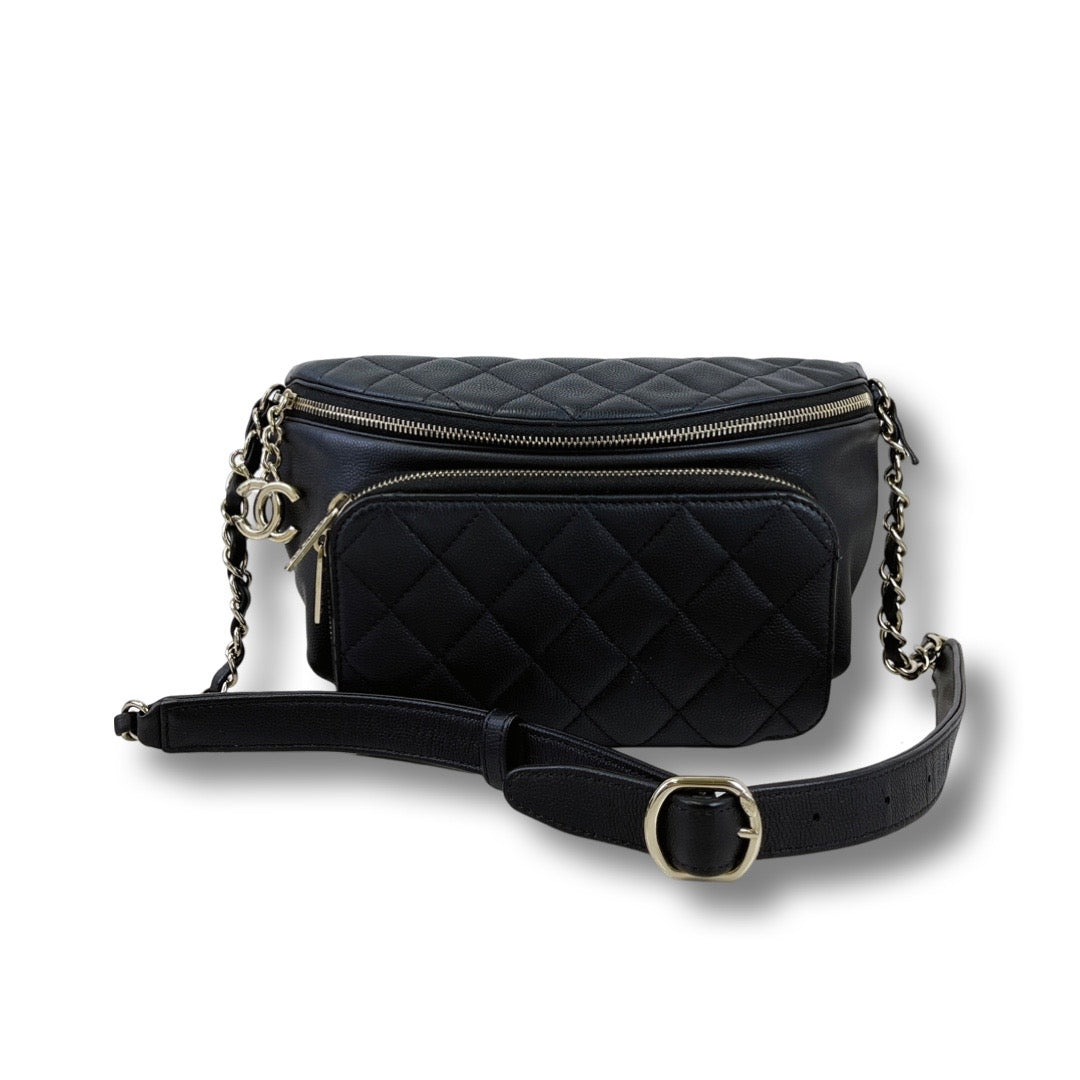CHANEL BUSINESS AFFINITY BELT BAG – LeidiDonna Luxe