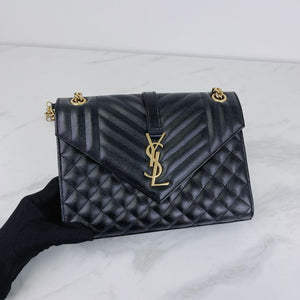 Saint Laurent Envelope Bag Triquilt