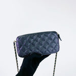 Load image into Gallery viewer, Chanel Classic Double Zip Clutch on Chain
