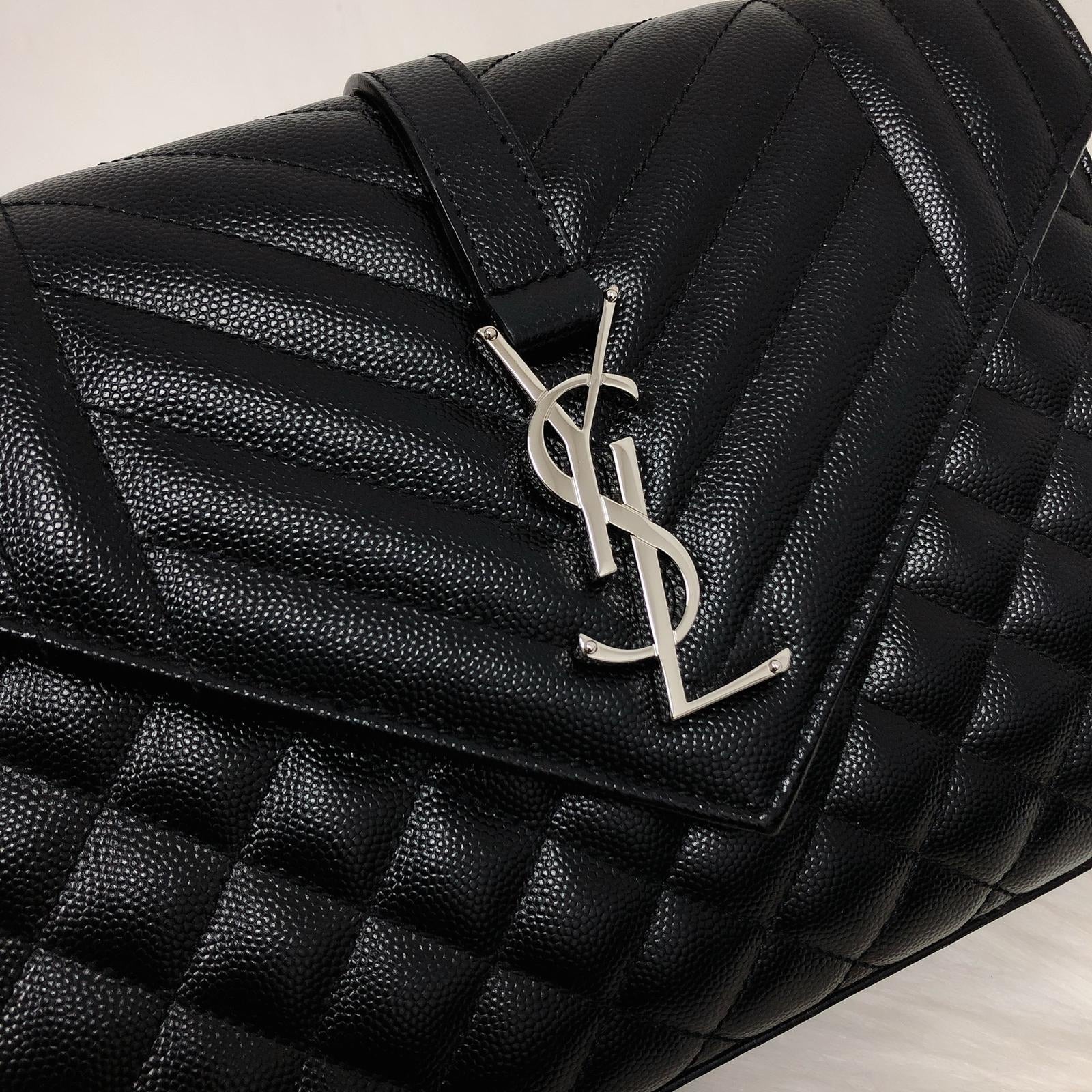 Saint Laurent Triquilt Envelope Bag