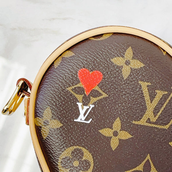 LV Game on Coeur Heart Monogram Canvas Bag