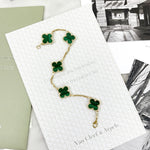 Load image into Gallery viewer, Van Cleef and Arpels Vintage Alhambra 5 Motifs Bracelet - Vca
