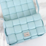 Load image into Gallery viewer, Bottega Veneta Padded Casette Sky Blue Supple Lambskin, Silver-tone Hardware
