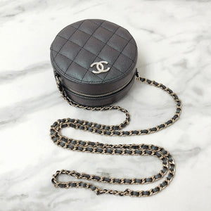 CHANEL Round Clutch with Chain