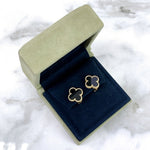 Load image into Gallery viewer, Van Cleef and Arpels Vintage Alhambra 1 Motif Earrings - Vca
