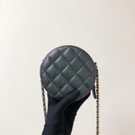 Load image into Gallery viewer, CHANEL Round Clutch with Chain
