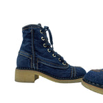 Load image into Gallery viewer, Chanel 20P Denim Boots
