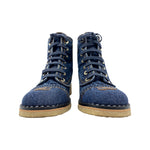 Load image into Gallery viewer, Chanel 20P Denim Boots
