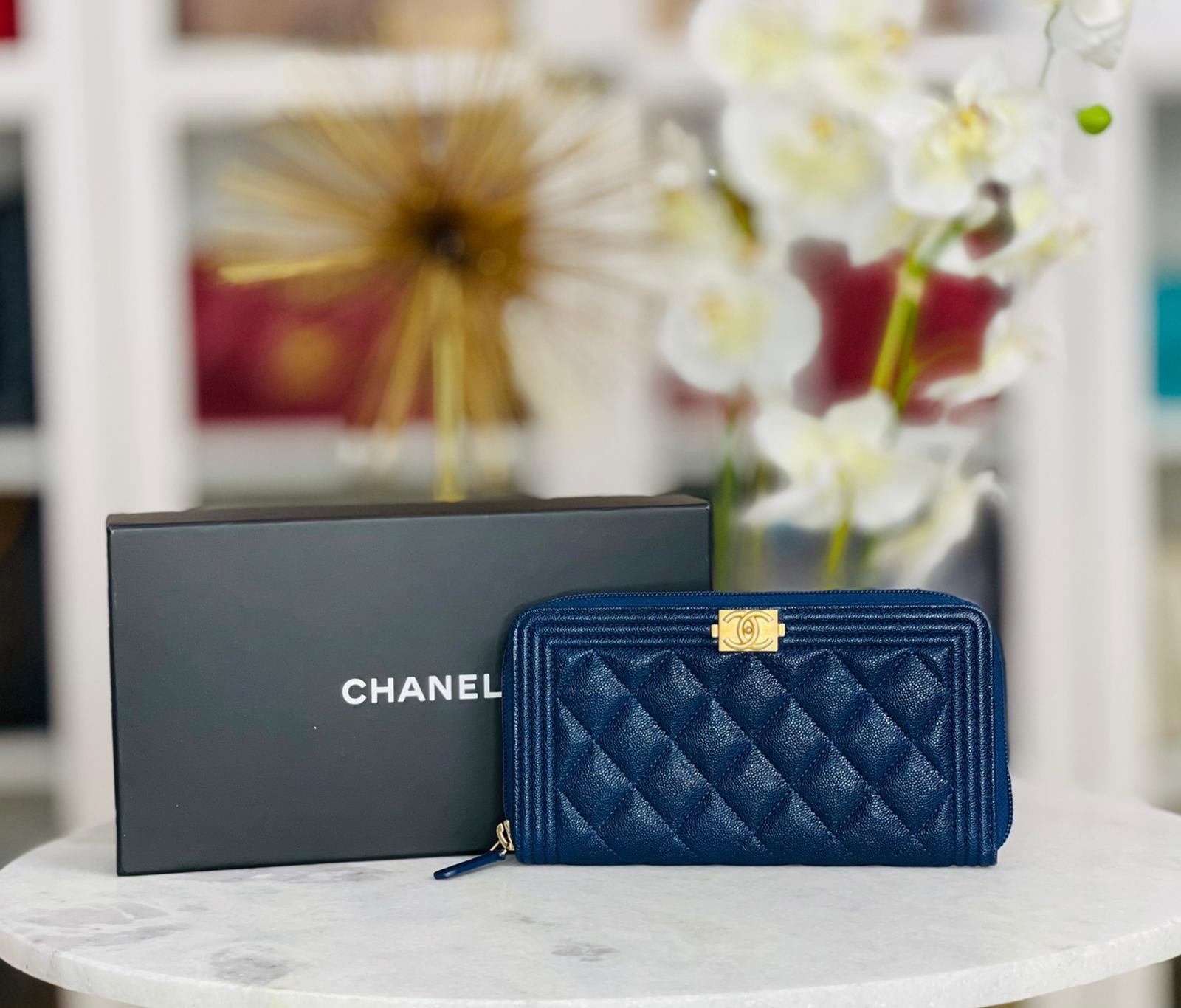 Chanel 2018 Boy Zip Coin Purse Review 