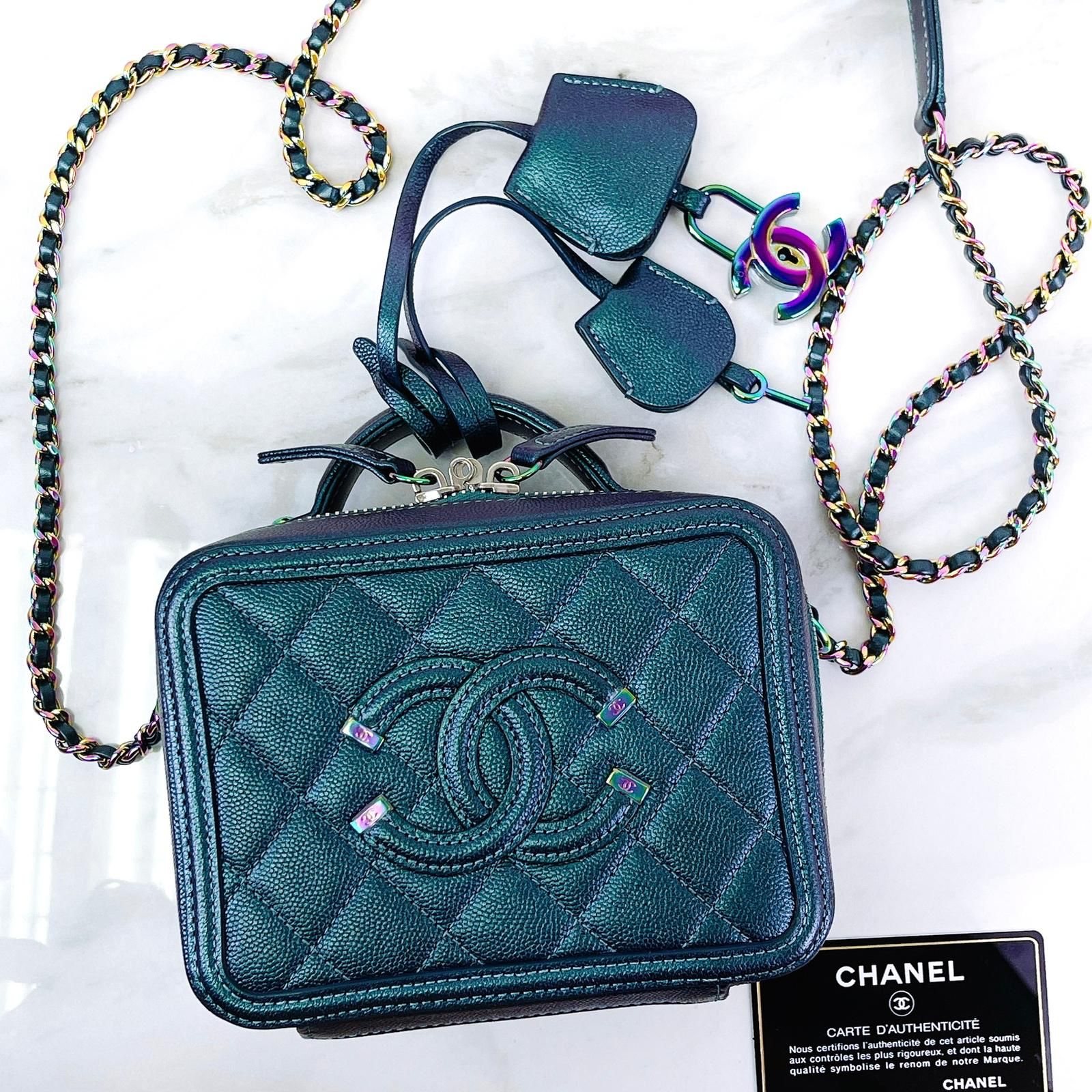 Chanel Vanity Filigree Small