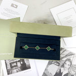 Load image into Gallery viewer, Van Cleef and Arpels Vintage Alhambra 5 Motifs Bracelet - Vca
