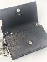 Charger l&#39;image dans la galerie, Saint Laurent Monogram Wallet on Chain
