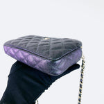 Load image into Gallery viewer, Chanel Classic Double Zip Clutch on Chain
