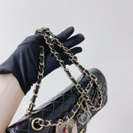 Load image into Gallery viewer, CHANEL Valentine Charms Medium Flap
