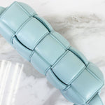 Load image into Gallery viewer, Bottega Veneta Padded Casette Sky Blue Supple Lambskin, Silver-tone Hardware
