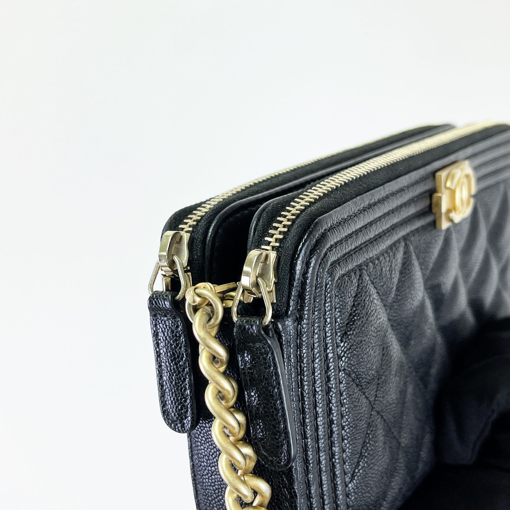 Chanel LeBoy Clutch on Chain