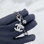 Load image into Gallery viewer, Chanel Pearl and Crystal Bracelet
