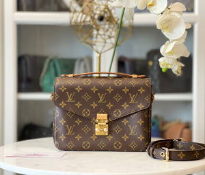 Louis Vuitton Pochette Metis Bag Monogram Floral Pattern Leather
