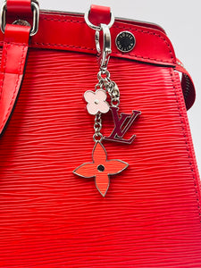 LOUIS VUITTON Fleur Key/Bag Charm