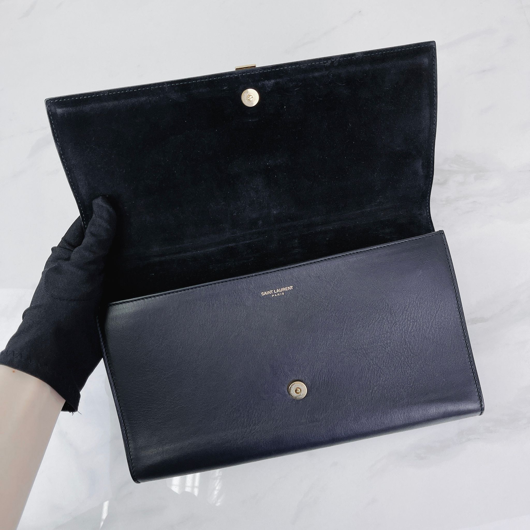 Saint Laurent Ligne Y Clutch