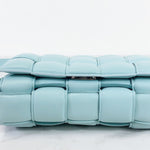 Load image into Gallery viewer, Bottega Veneta Padded Casette Sky Blue Supple Lambskin, Silver-tone Hardware
