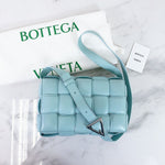 Load image into Gallery viewer, Bottega Veneta Padded Casette Sky Blue Supple Lambskin, Silver-tone Hardware
