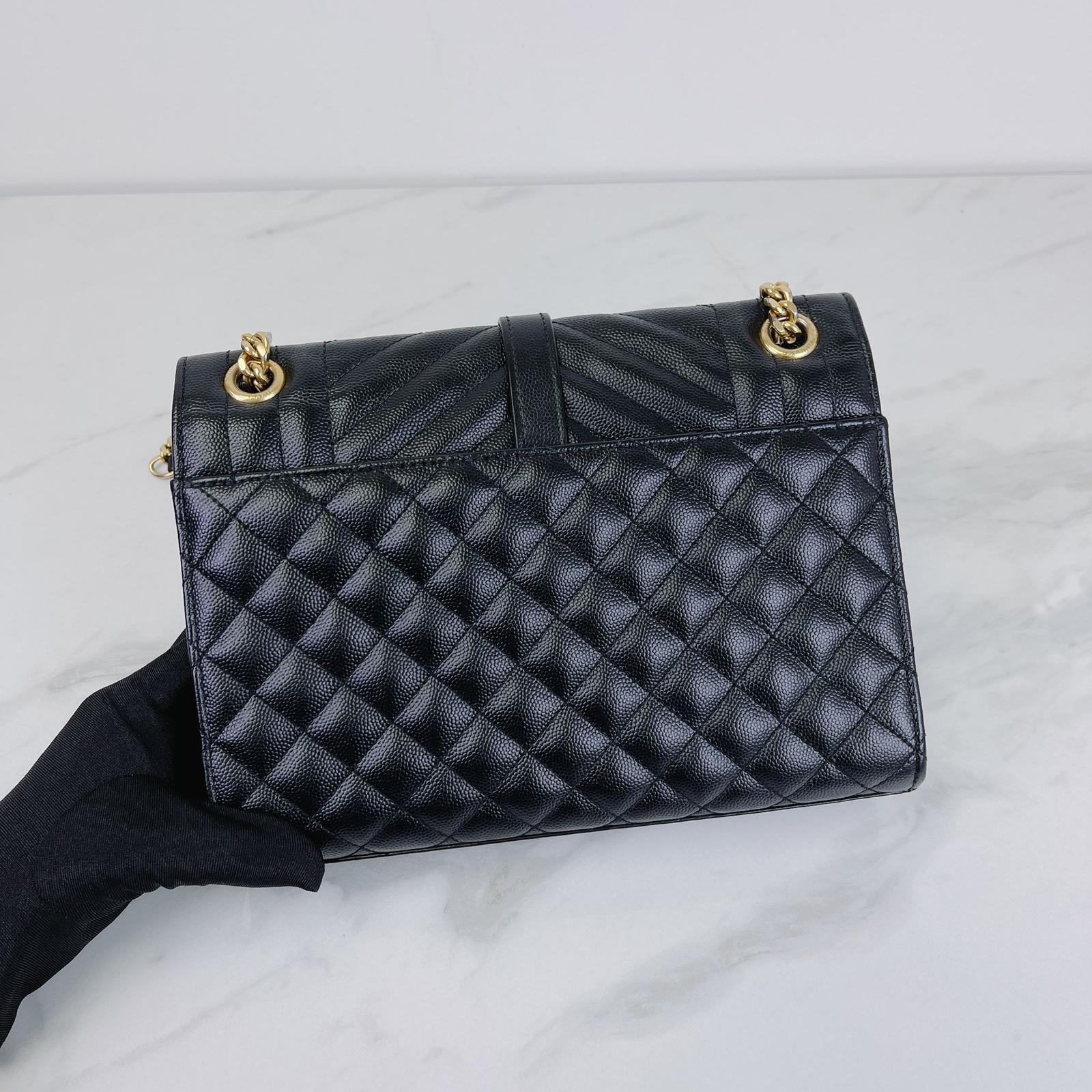 Saint Laurent Envelope Bag Triquilt