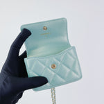 Load image into Gallery viewer, Chanel Pearl Card Wallet on Chain
