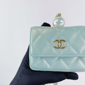 Chanel Pearl Card Wallet on Chain