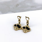 Charger l&#39;image dans la galerie, Van Cleef and Arpels Vintage Alhambra 1 Motif Earrings - Vca
