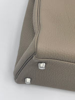 Load image into Gallery viewer, Hermes Kelly 32 Retourne Gris Tortourelle Togo Palladium Hardware
