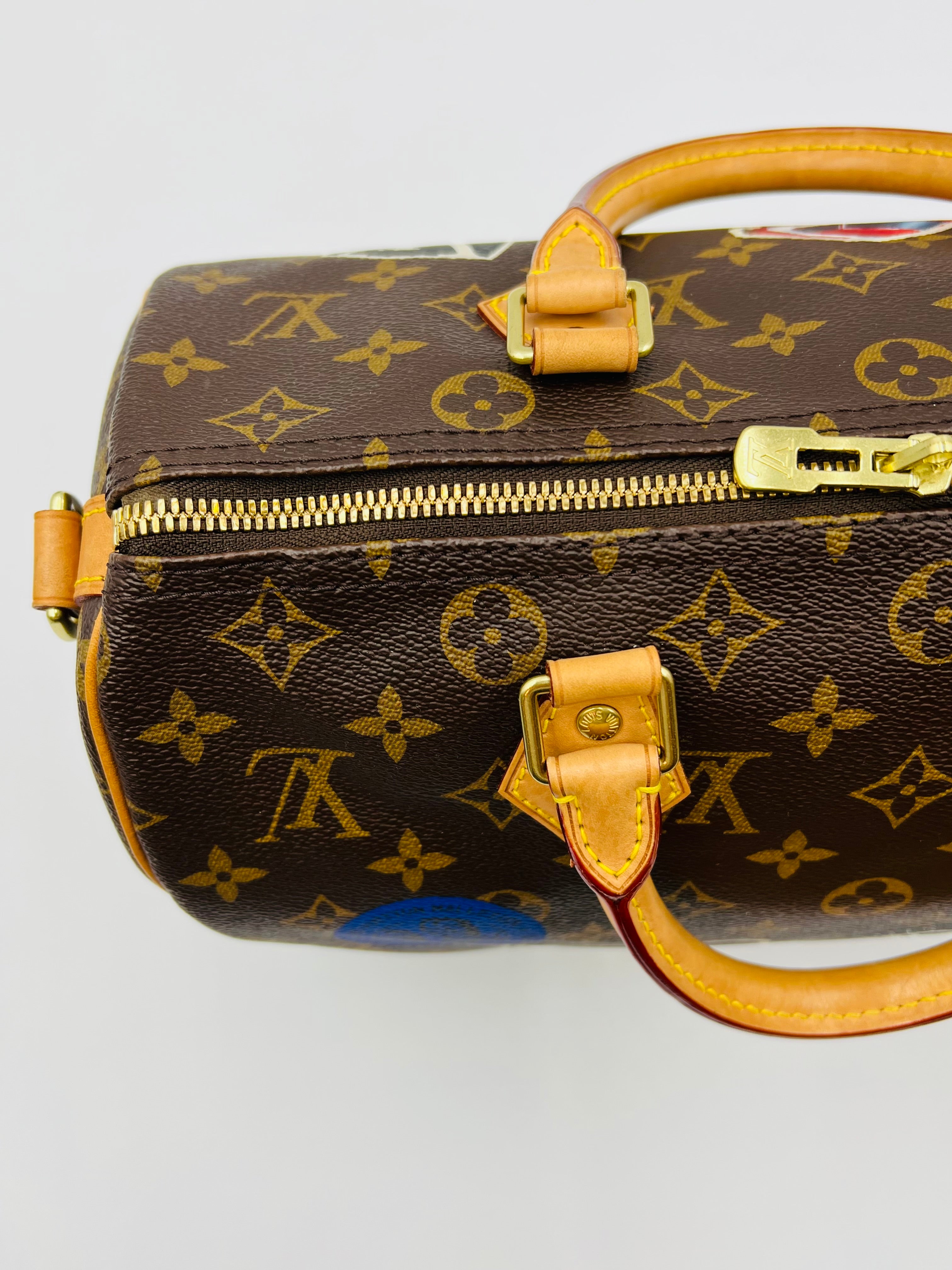 Louis vuitton speedy30 bandouliere world tour