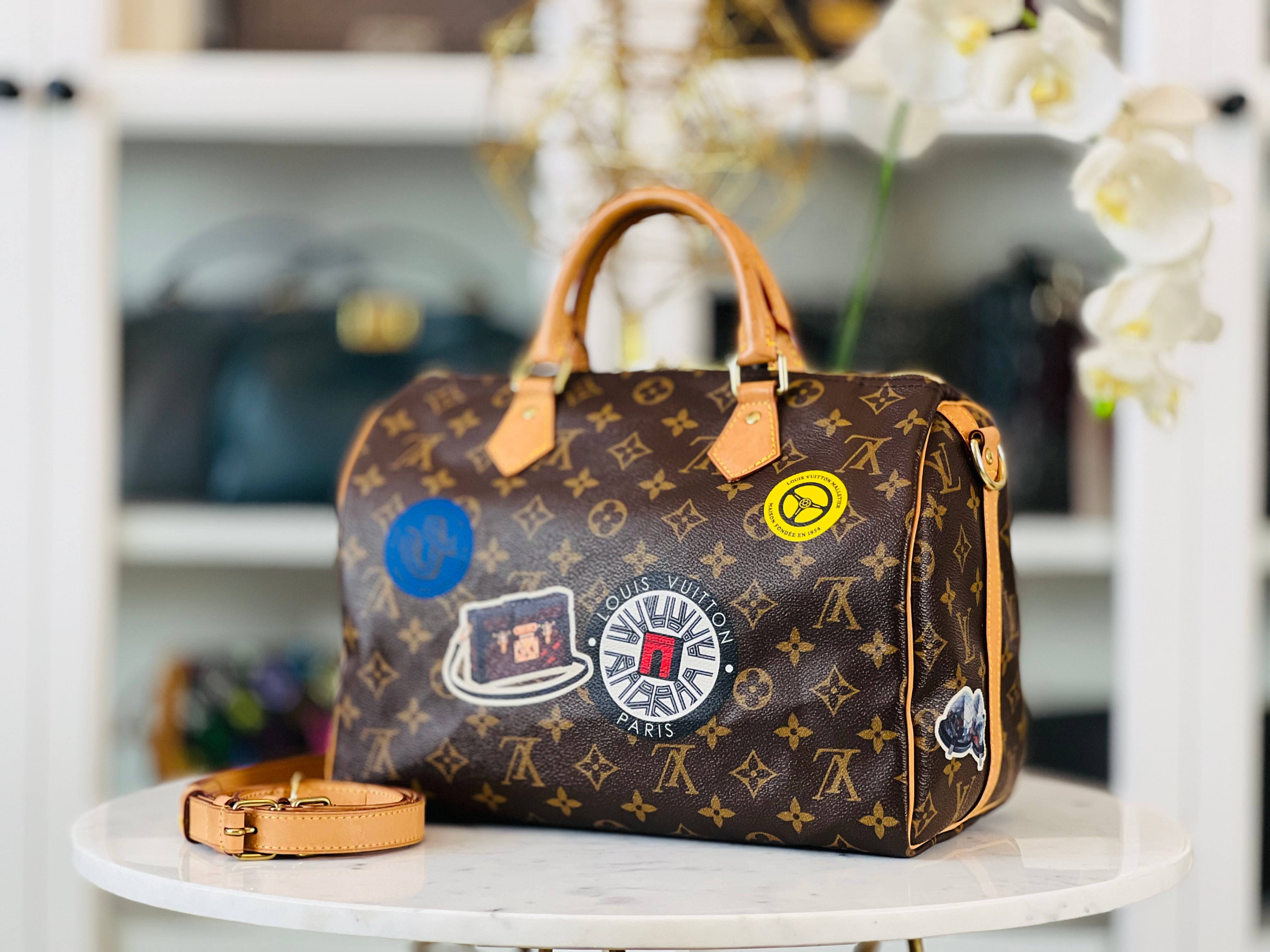 Louis vuitton speedy30 bandouliere world tour