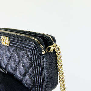 Chanel LeBoy Clutch on Chain