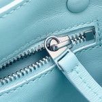 Load image into Gallery viewer, Bottega Veneta Padded Casette Sky Blue Supple Lambskin, Silver-tone Hardware
