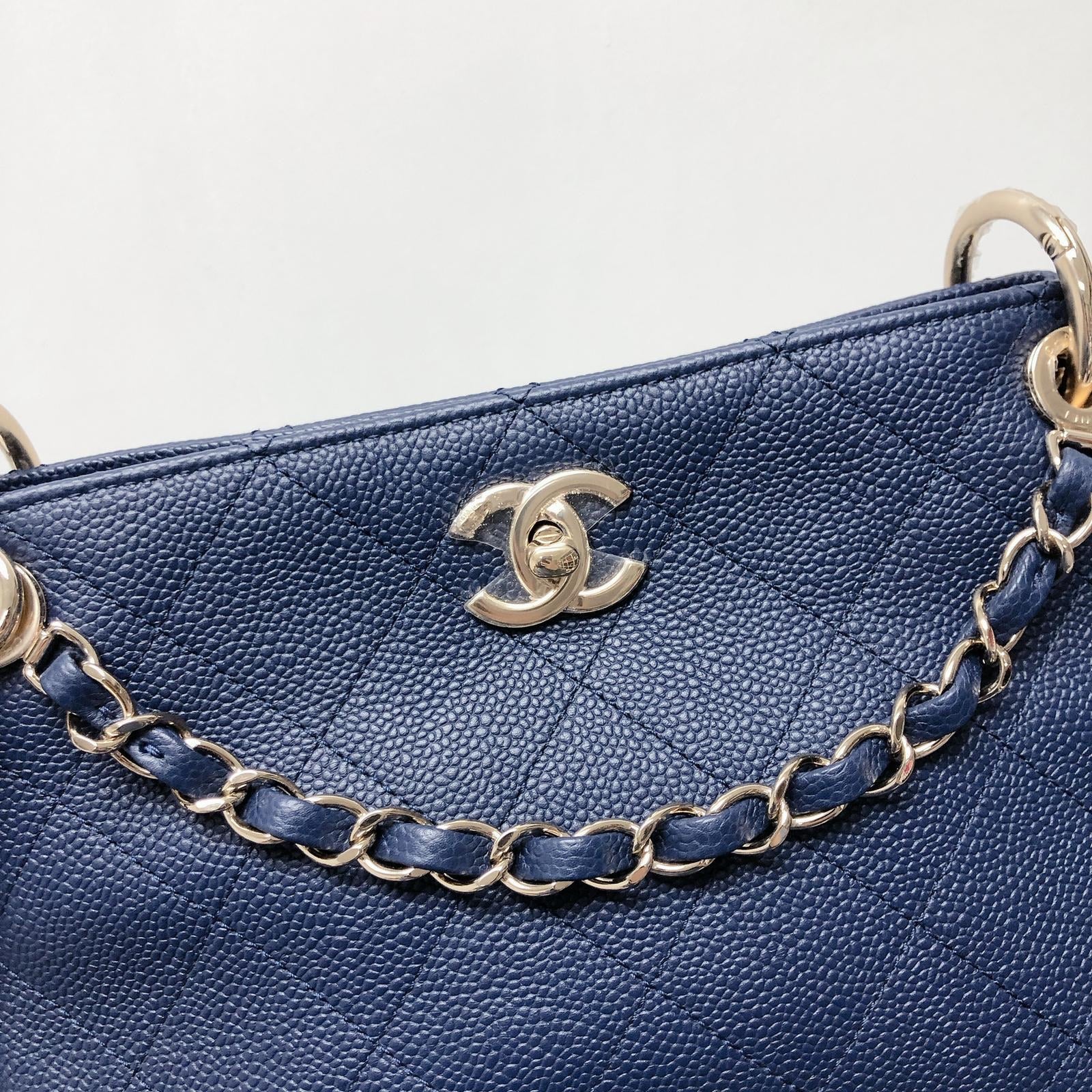 CHANEL Two Way Crossbody Tote