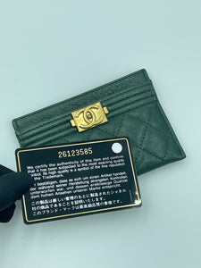 Chanel LeBoy Card Case