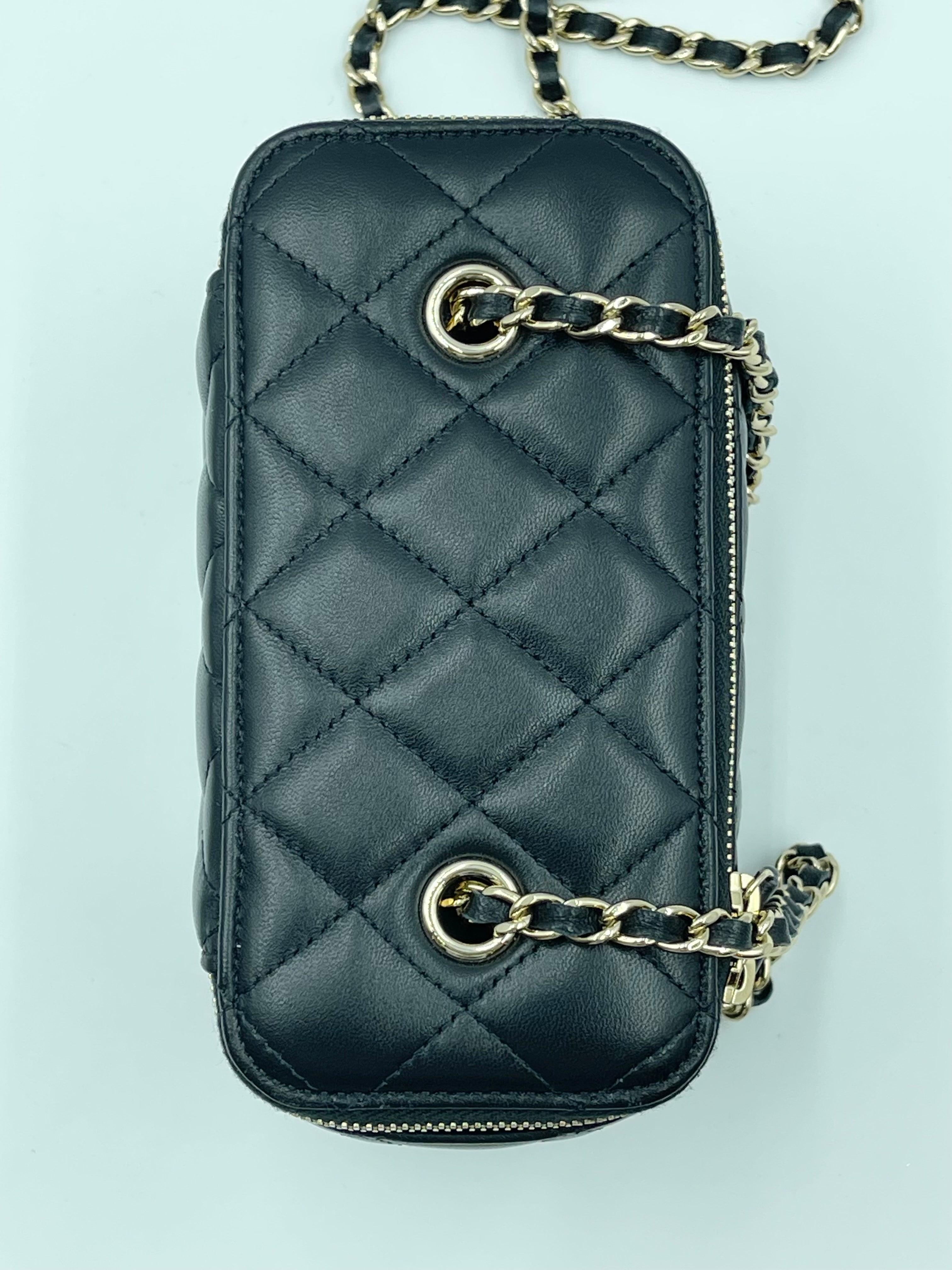 Chanel Mini Vanity on Chain, Rectangle