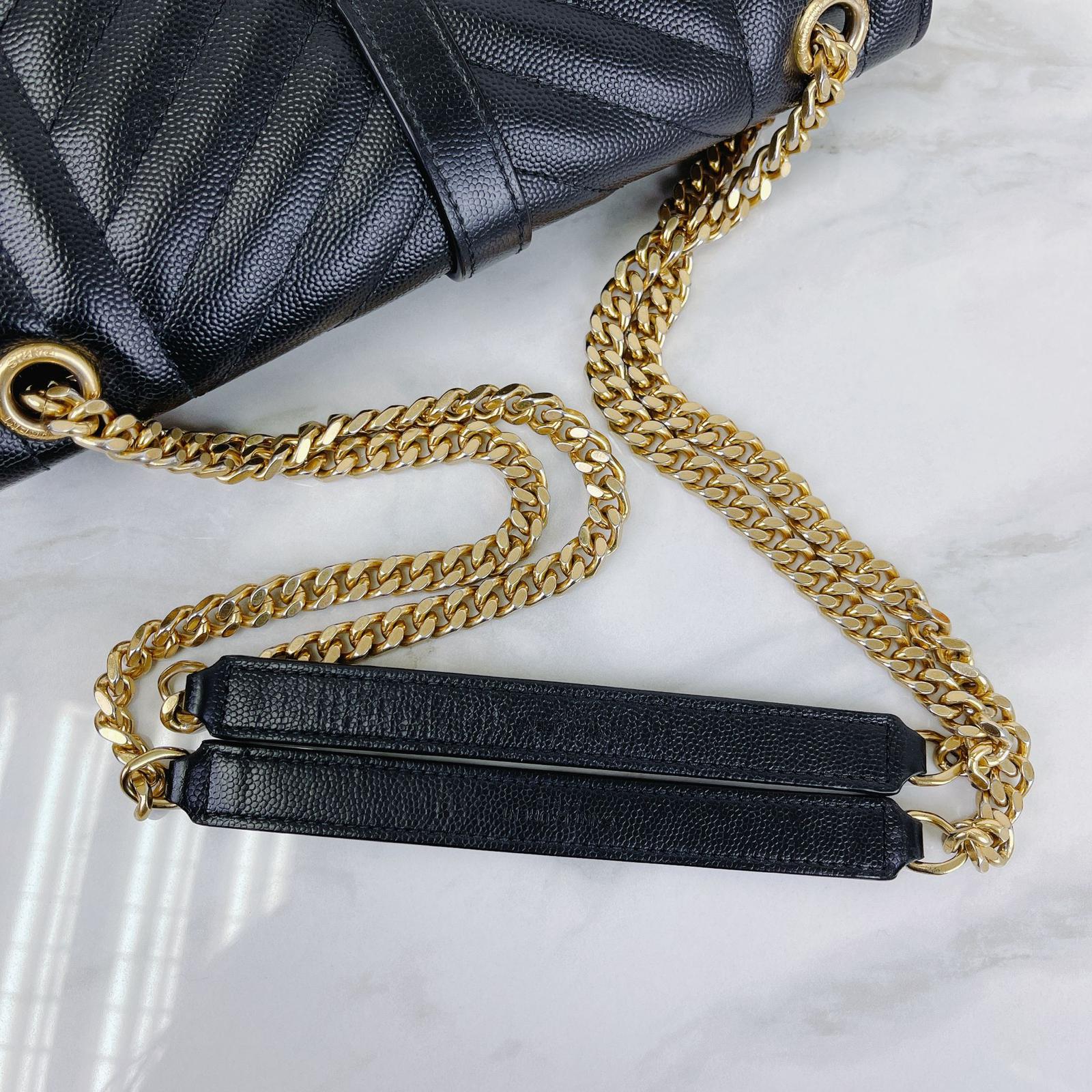 Saint Laurent Envelope Bag Triquilt