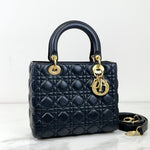 Load image into Gallery viewer, D I O R  LADY DIOR MEDIUM
